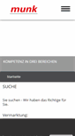 Mobile Screenshot of munk-ulm.de