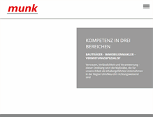 Tablet Screenshot of munk-ulm.de